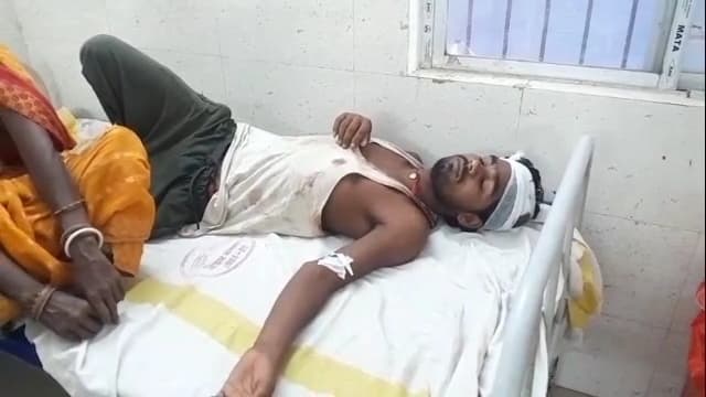 गाय चोरी के विवाद में युवक की पिटाई, अस्पताल में भर्ती