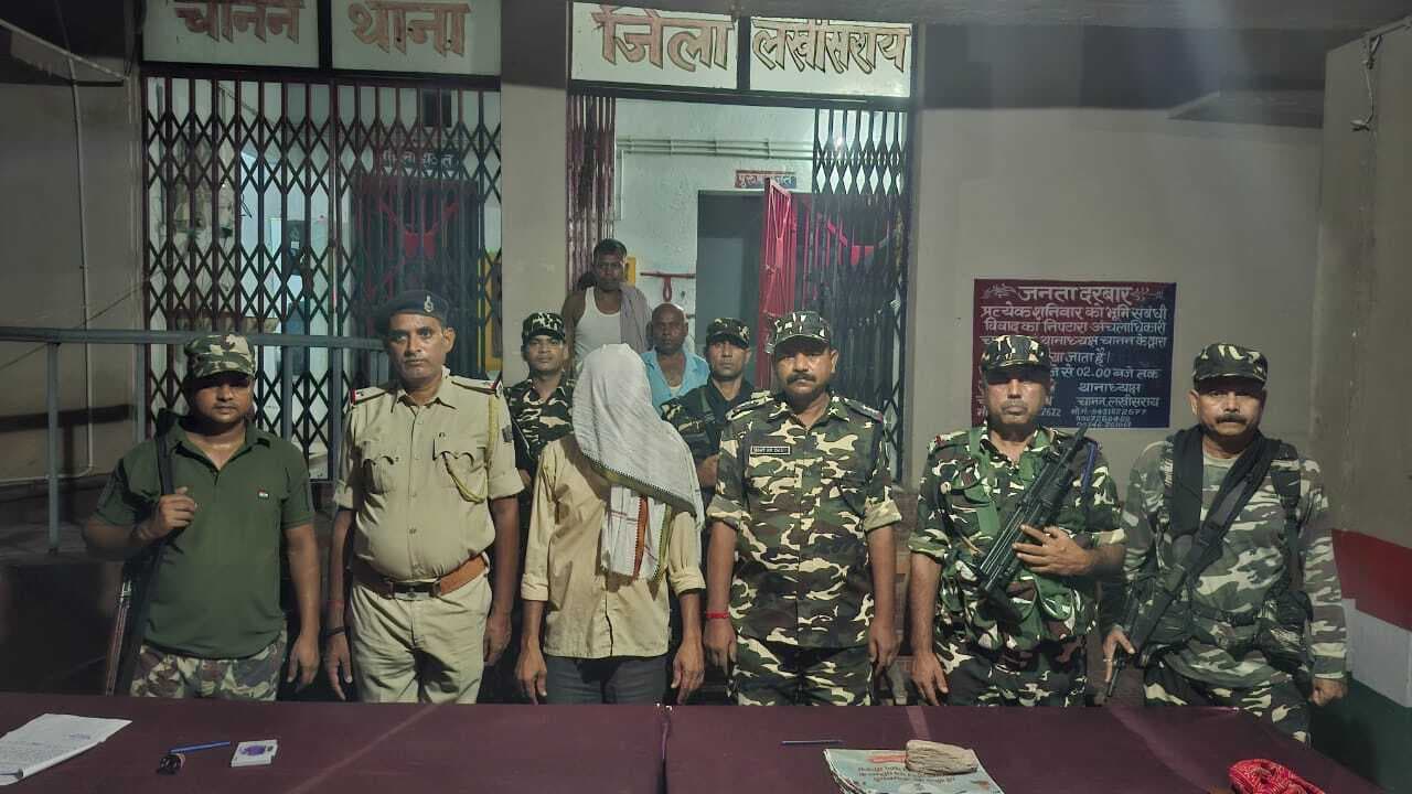 दोहरे हत्याकांड का आरोपित नक्सली गिरफ्तार