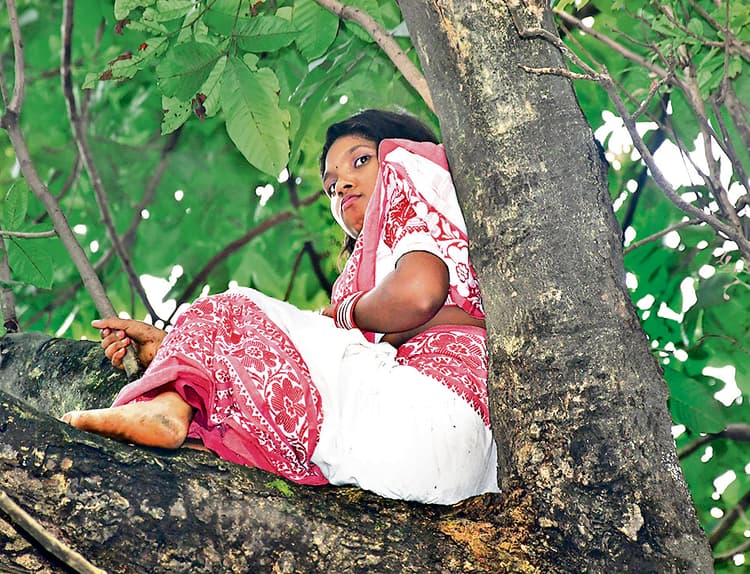 Bokaro News : पेड़ पर चढ़ी युवती, पांच घंटे बाद पाहन ने पूजा-अर्चना कर उतारा