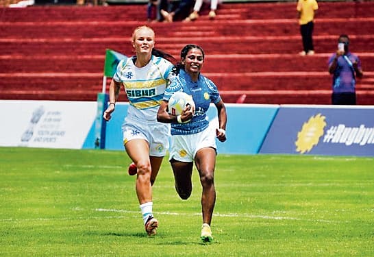 एशिया रग्बी चैंपियनशिप : भारत की महिला टीम सेमीफाइनल में