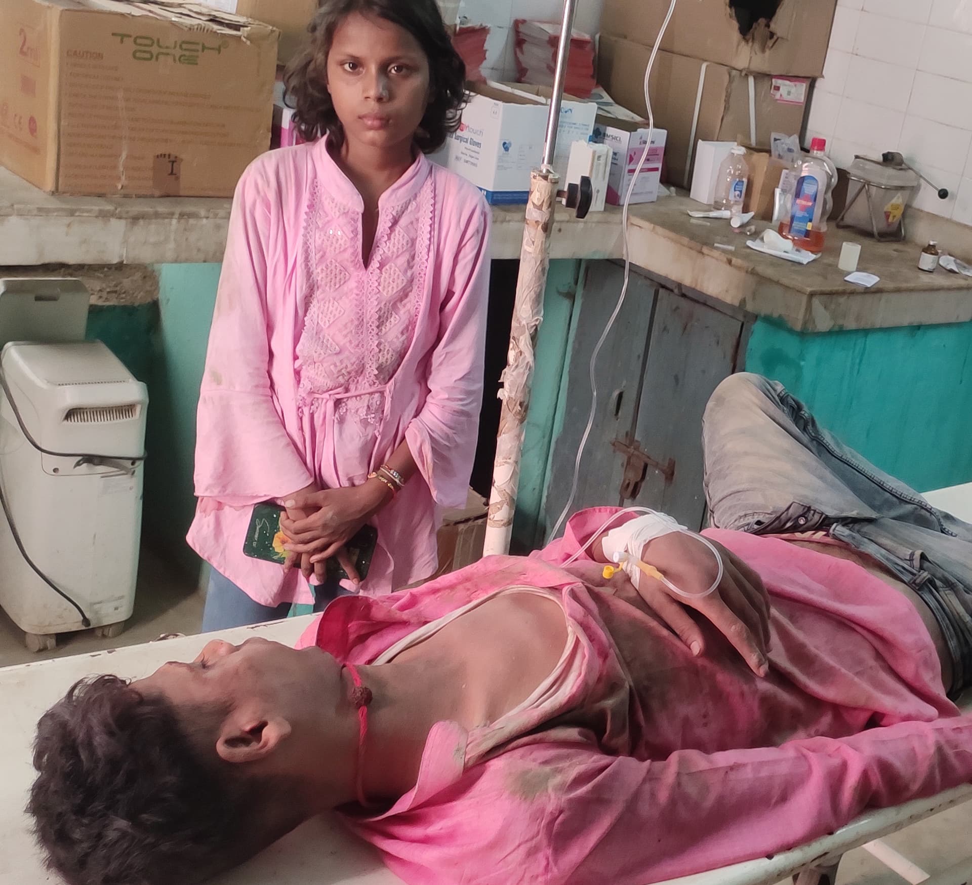 ससुराल जा रहा युवक सड़क दुर्घटना में गंभीर घायल