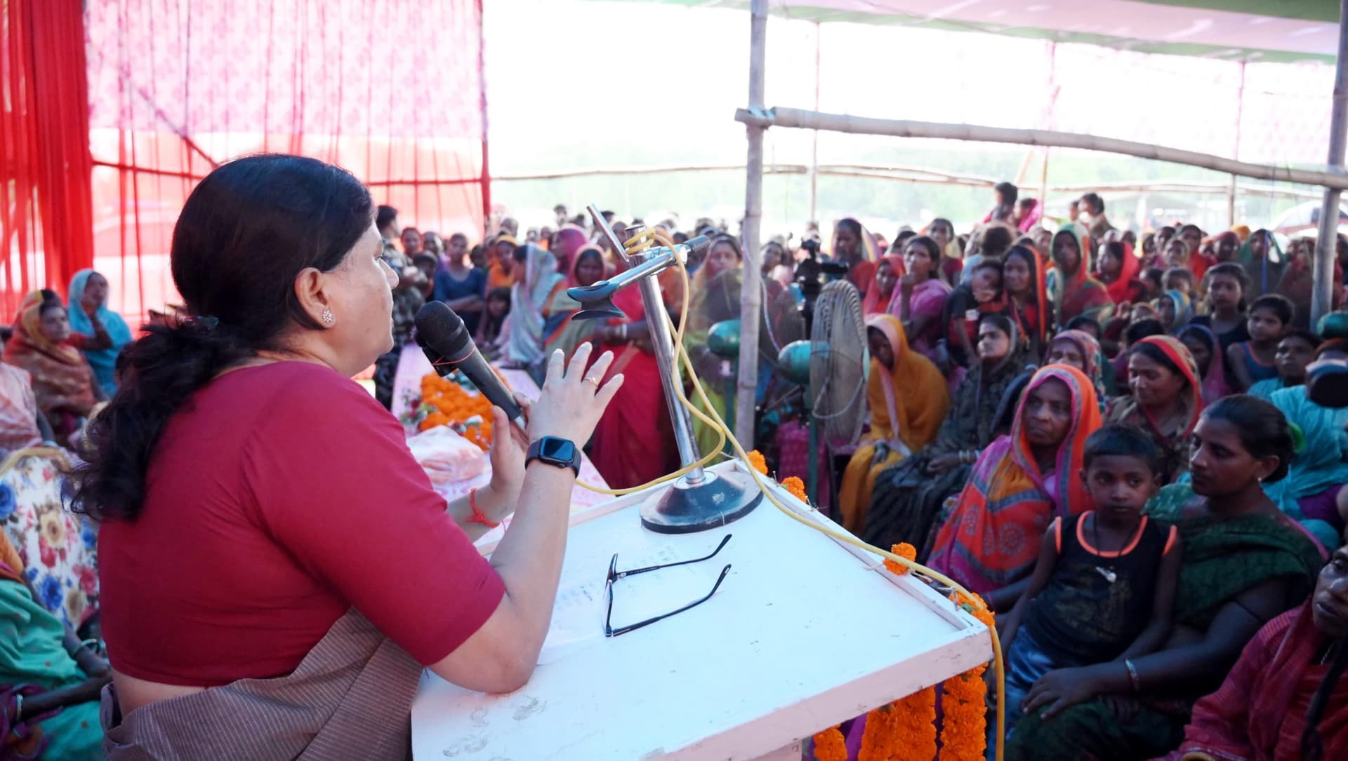 नारी ही बदलाव की शुरुआत, नारी ही विकास की मंजिल : लेशी सिंह