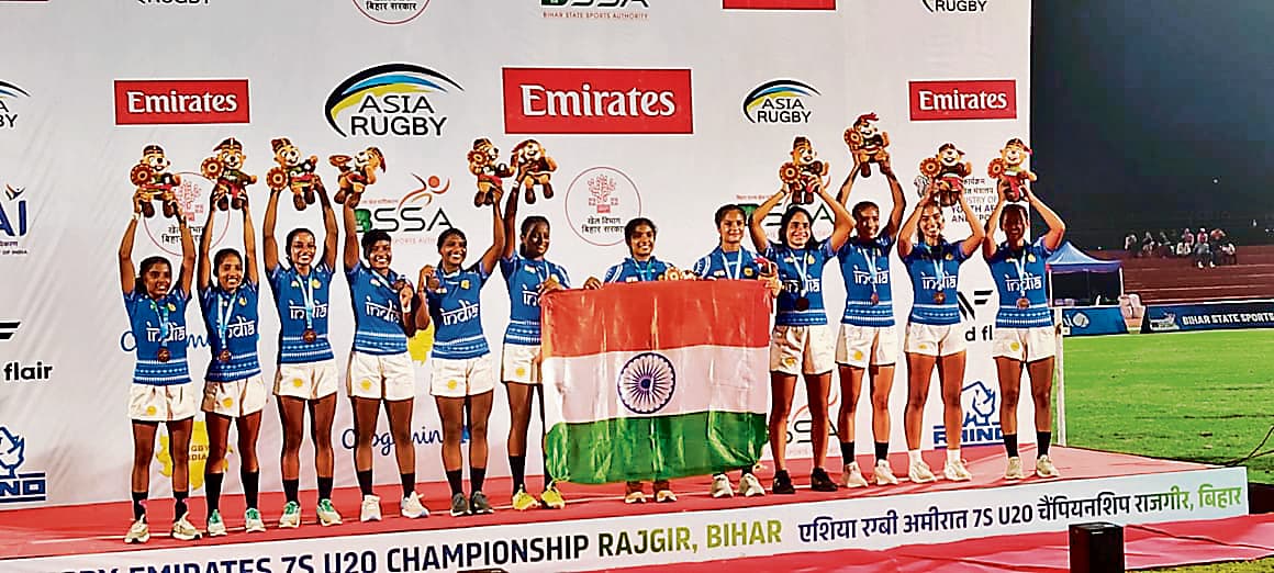 एशिया रग्बी अंडर-20 चैंपियनशिप : भारत की महिला टीम ने जीता कांस्य पदक