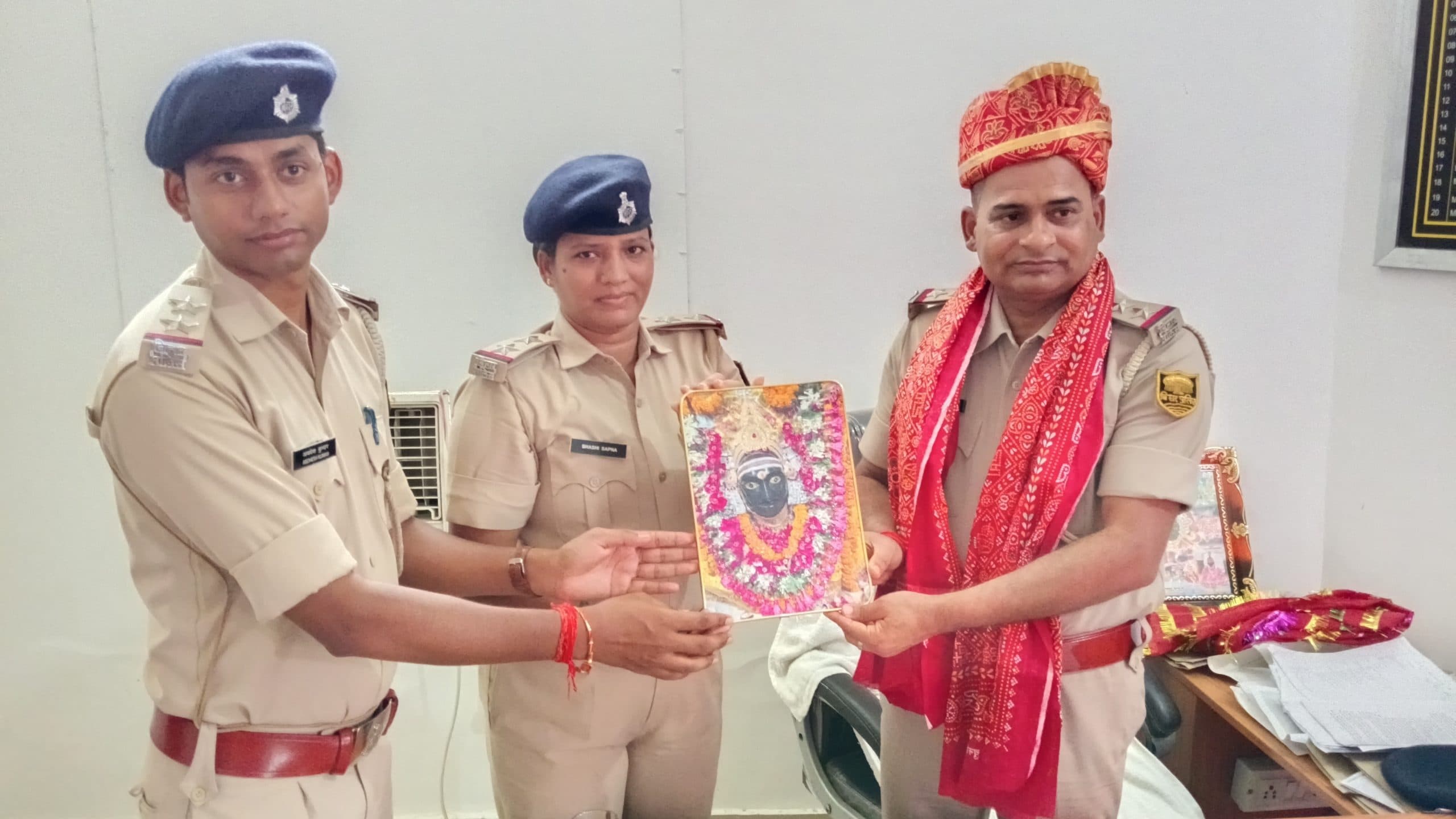 थावे थाने के नये थानाध्यक्ष ने कहा, अपराध पर नियंत्रण प्राथमिकता