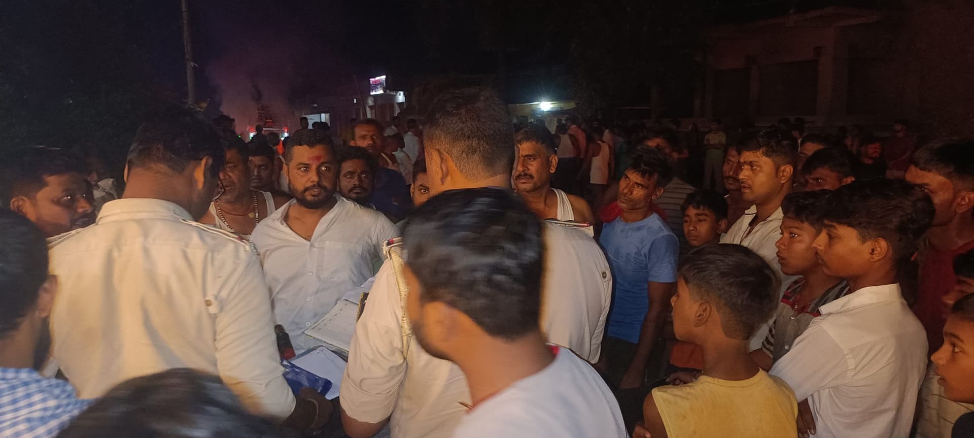 hajipur news. अज्ञात वाहन की ठोकर से अधेड़ की मौत