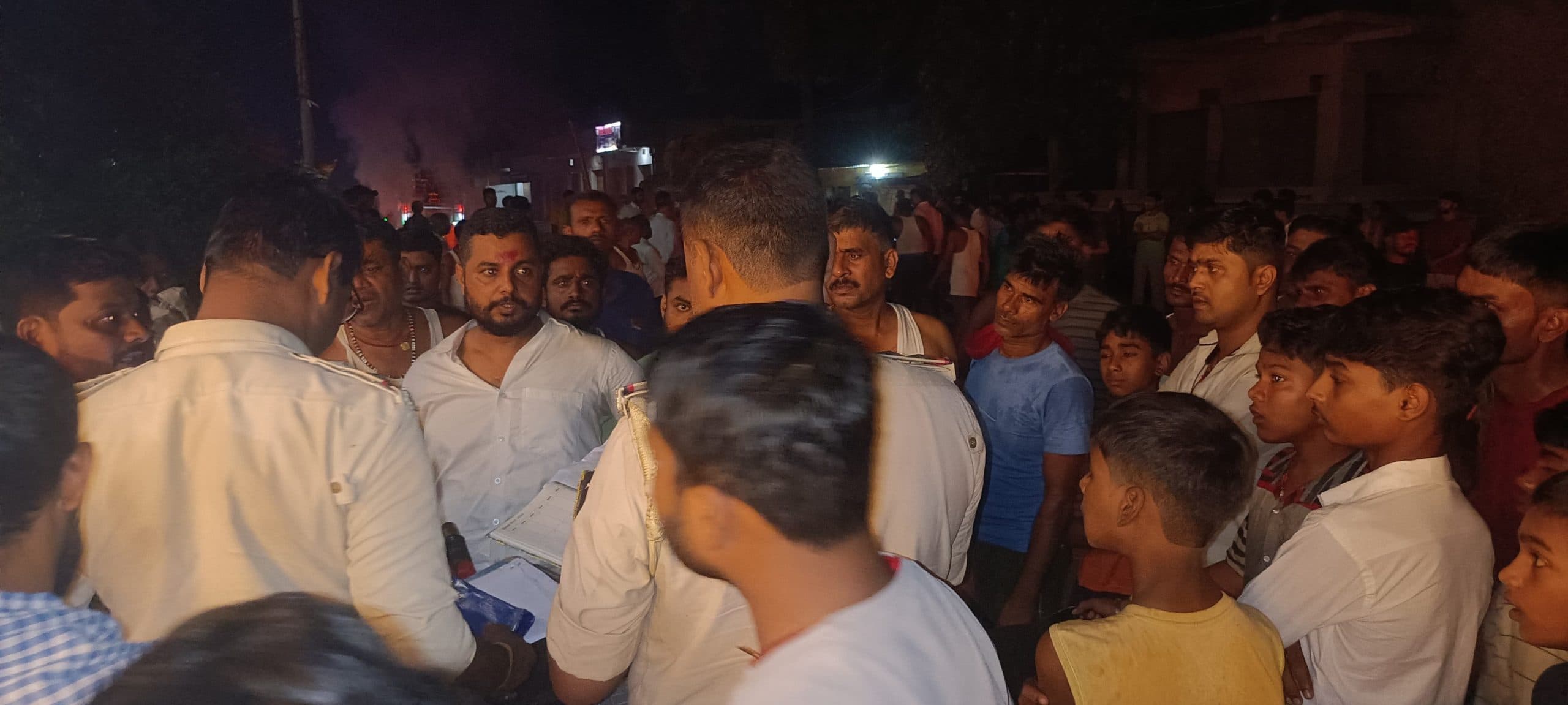 hajipur news. अज्ञात वाहन की ठोकर से अधेड़ की मौत