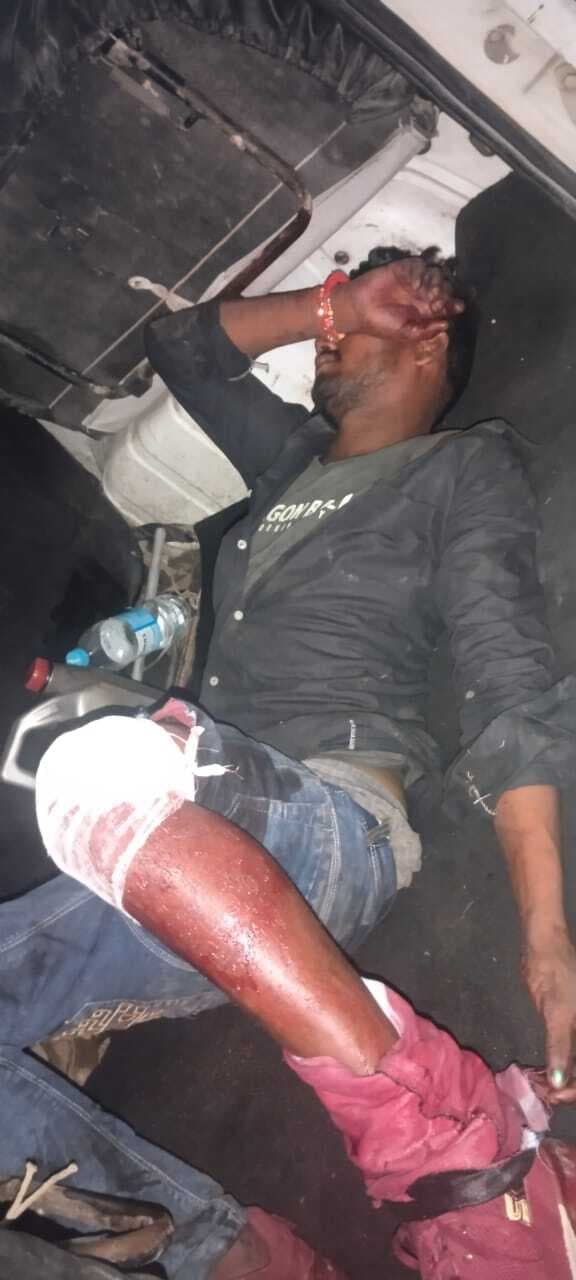 देर रात दो अलग-अलग हादसे में भाई-बहन समेत तीन घायल