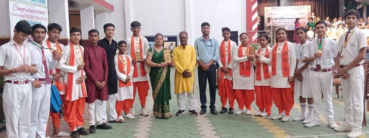 Bokaro News : संस्कृत भारती के समूह गान प्रतियोगिता में जीजीपीएस चास प्रथम