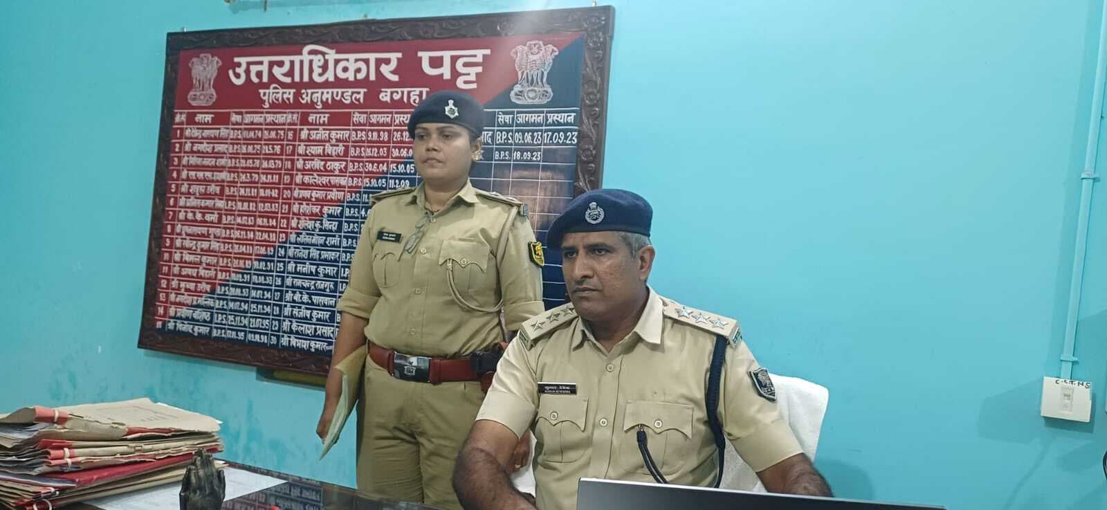 Bettiah : 358 लीटर अंग्रेजी शराब के साथ दो तस्कर गिरफ्तार, क्रेटा कार जब्त