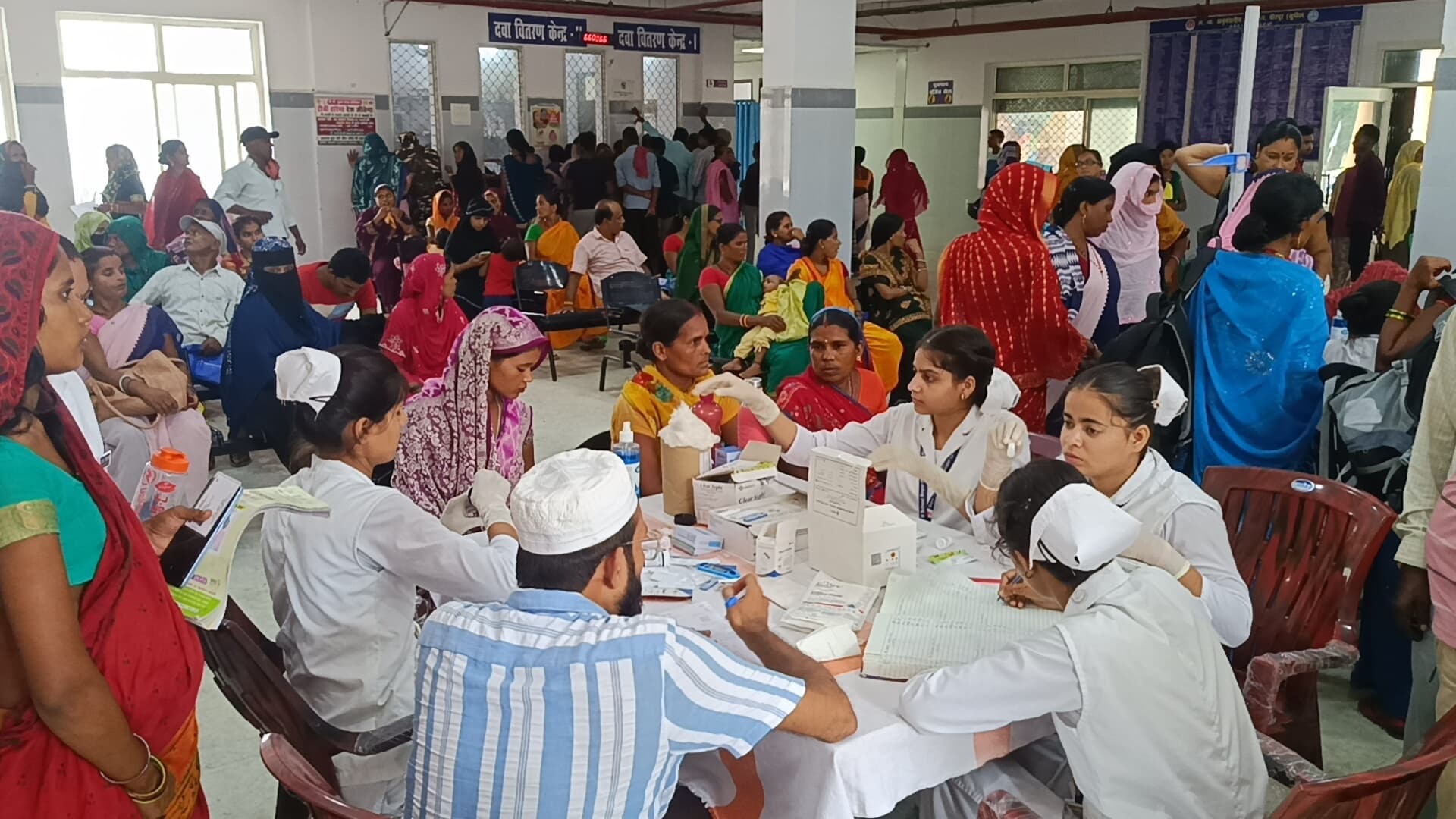 103 गर्भवती महिलाओं की हुई स्वास्थ्य जांच