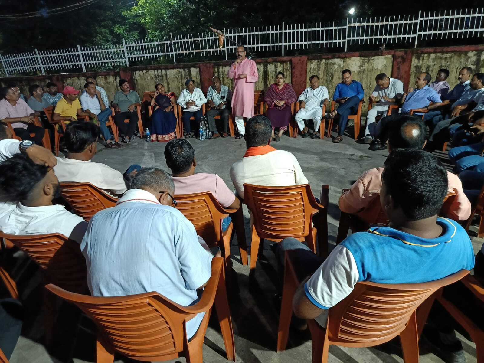 बचरा में धूमधाम से दुर्गा पूजा के आयोजन का निर्णय