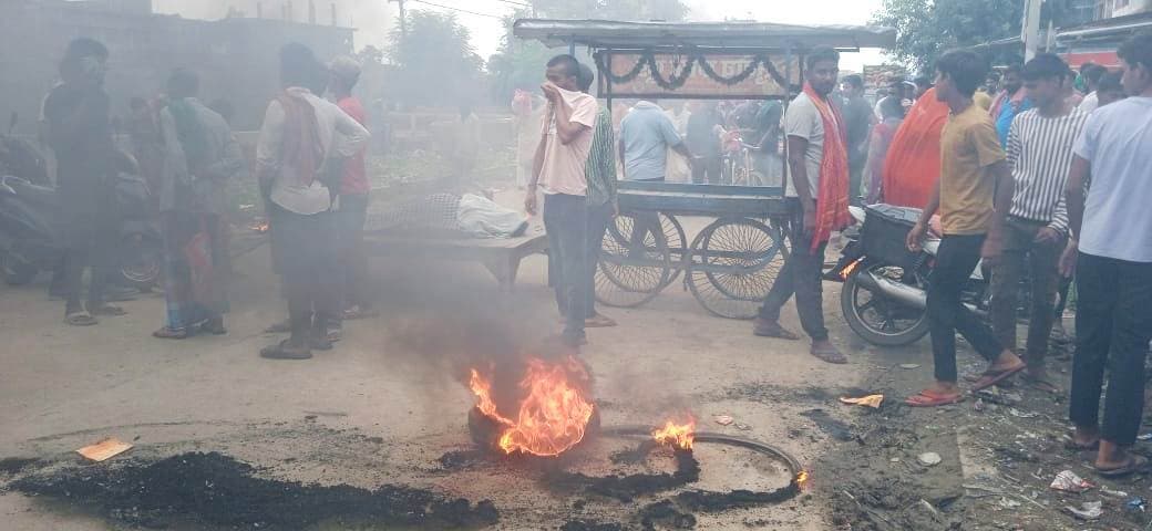 गोह के निजी क्लिनिक में गर्भवती महिला की मौत