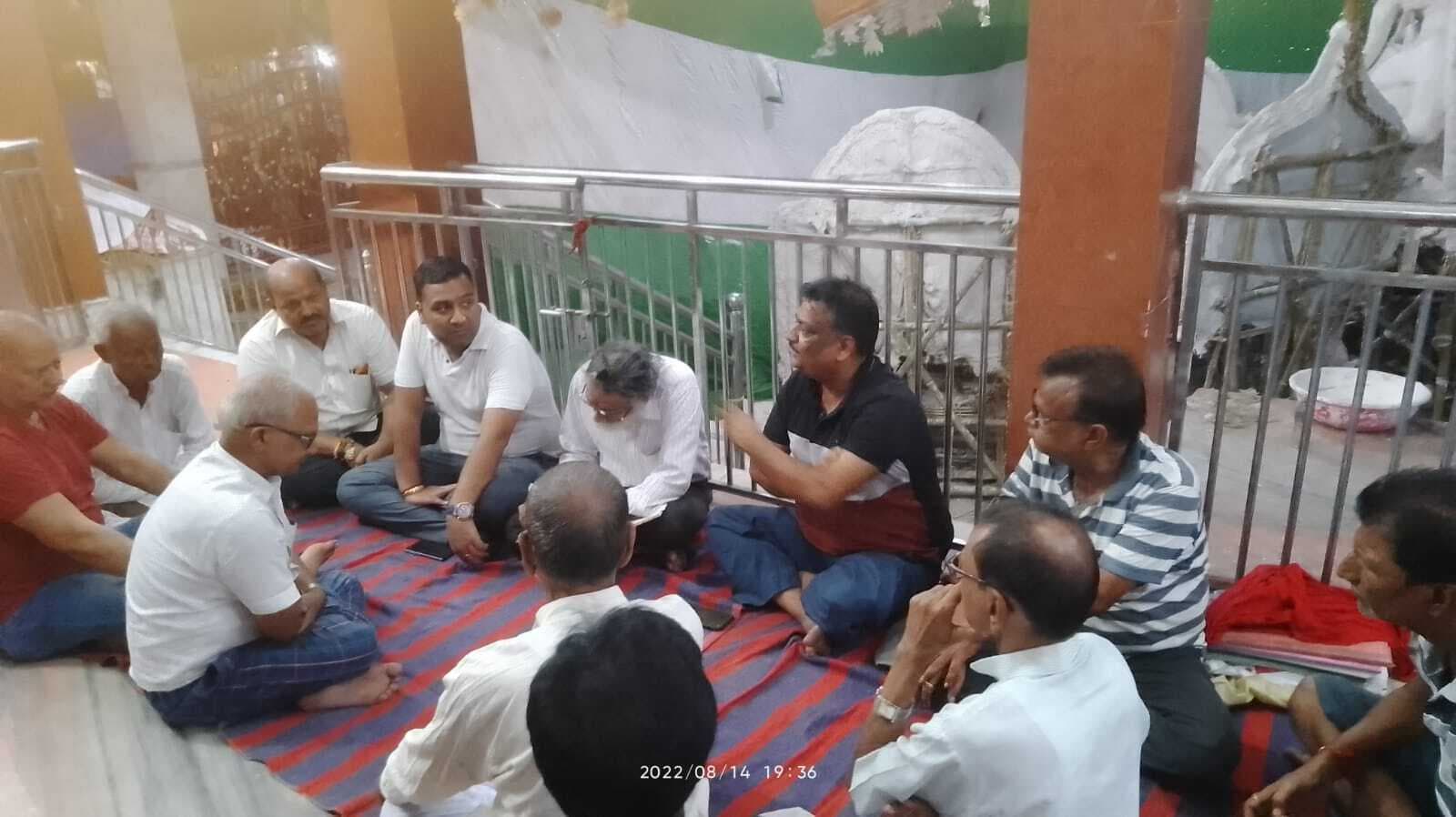 सार्वजनिक दुर्गा पूजा समिति की बैठक, तैयारियों पर हुई चर्चा