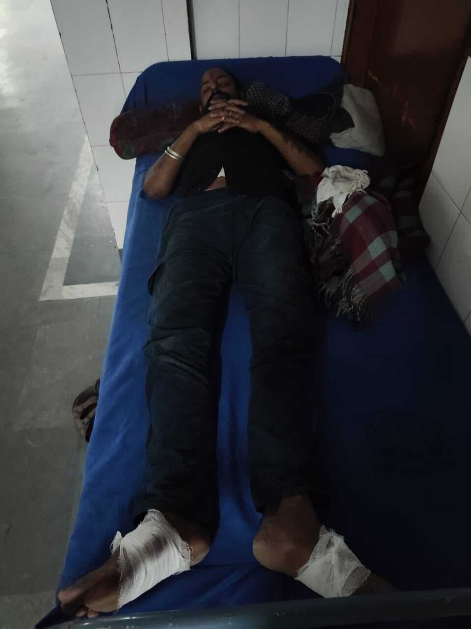 सौरबाजार थाने में पदस्थापित एसआई पर बेवजह मारपीट करने का आरोप