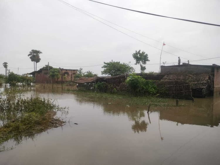 गंगा के जलस्तर में लगातार हो रही गिरावट, लेकिन हरूहर उफान पर