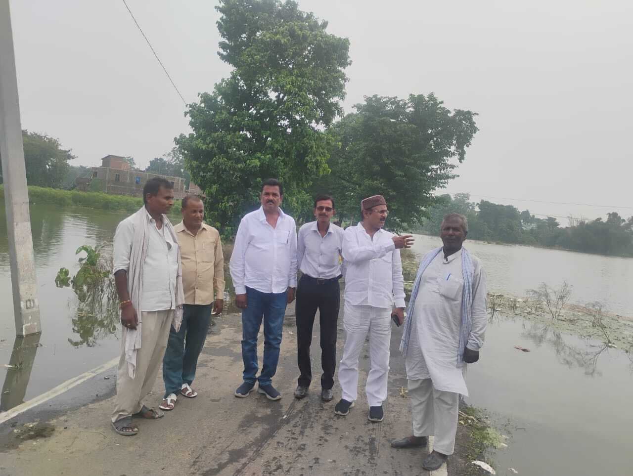 बाढ़ आते ही सरकार की सारी तैयारी फैल, लोग कर रहे त्राहिमाम, जिलाध्यक्ष