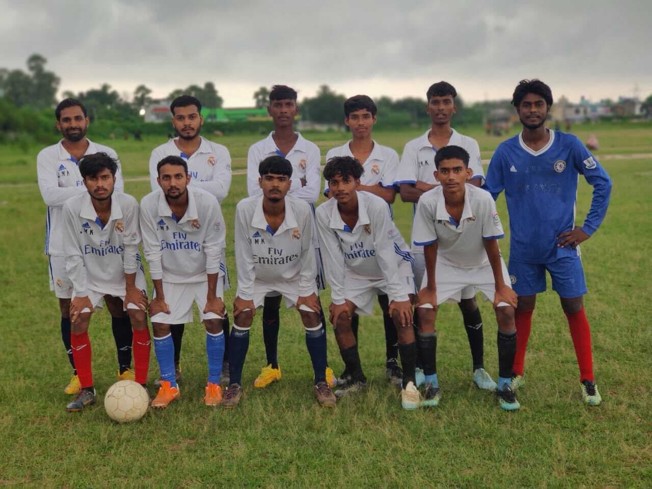 जिला फुटबॉल लीग में शीतलपुर ने नौवागढ़ी को 10-0 से किया पराजित