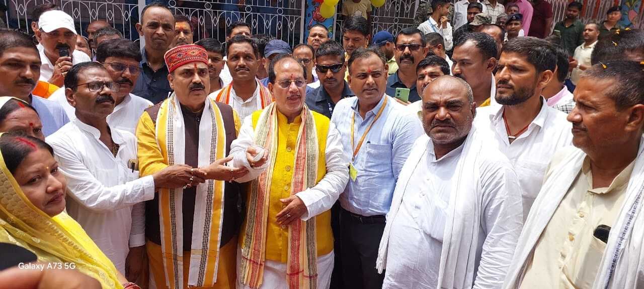 30 करोड़ 82 लाख के लागत की 99 योजनाओं का हुआ शिलान्यास एवं उद्घाटन