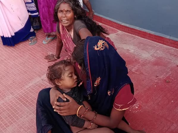 हरिराही गांव में गड्ढे में डूबने से बच्चे की मौत