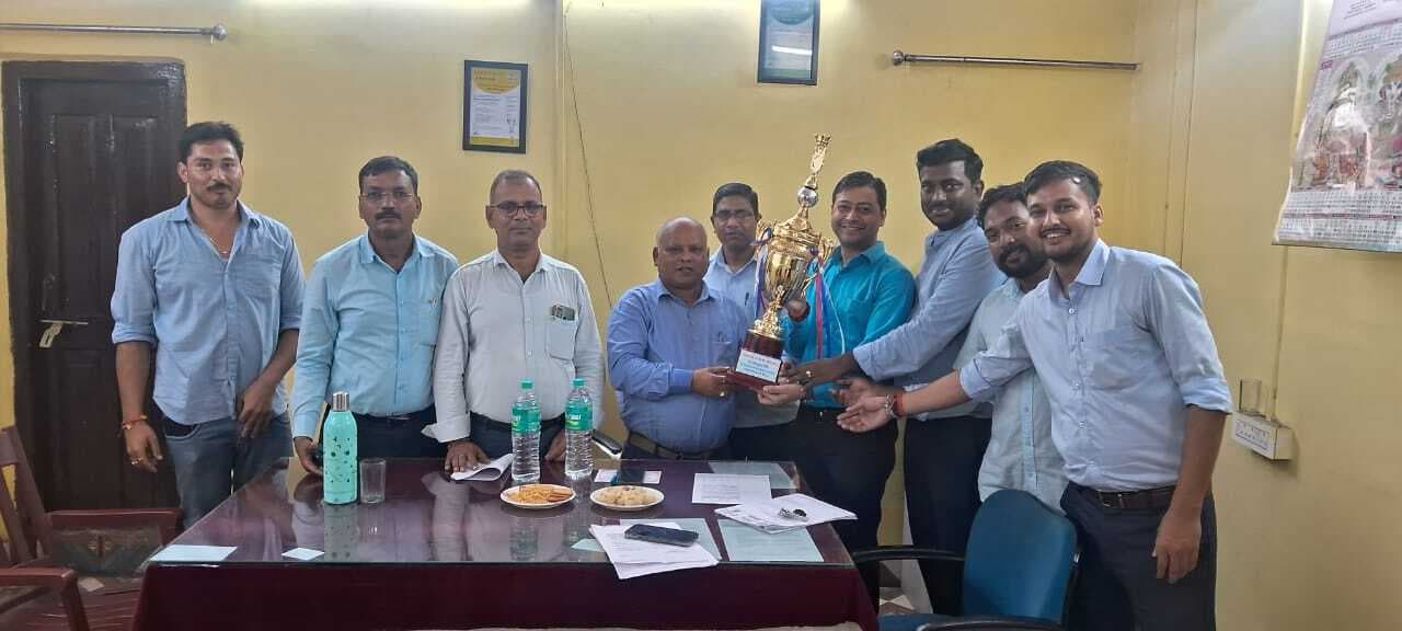 कोलकर्मियों के सर्विस रिकॉर्ड संबंधी डेटा के अपडेशन पर एसपी माइंस को दूसरा स्थान, अधिकारी हुए सम्मानित