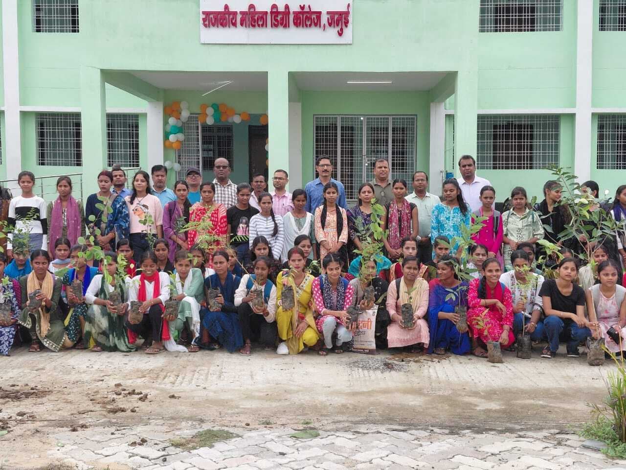 राजकीय महिला डिग्री कॉलेज जमुई में इंडक्शन मीट