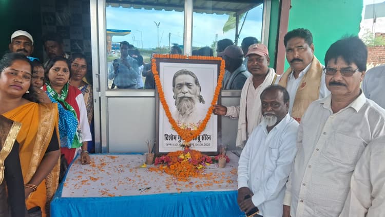 नेवरी चौक पर गुरुजी की 30 फीट की प्रतिमा लगेगी