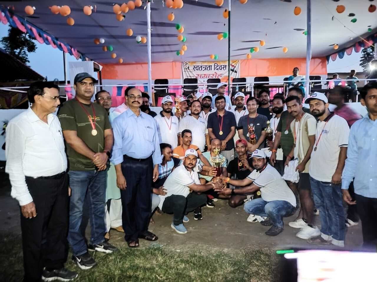 स्वतंत्रता दिवस पर प्रशासन इलेवन ने मीडिया इलेवन को 5–1 से हराया