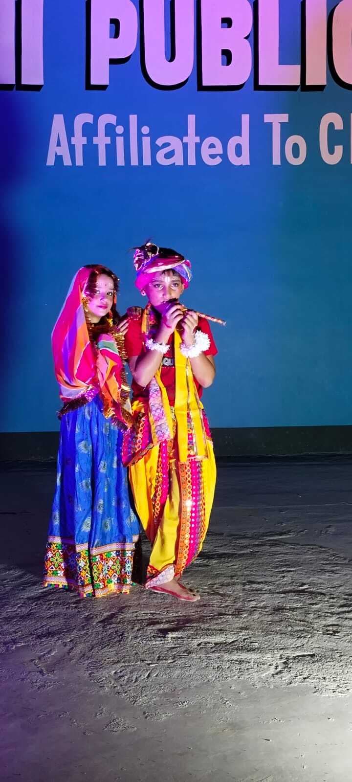 दिल्ली पब्लिक स्कूल मरिचा में धूमधाम से मनाया गया श्रीकृष्ण जन्मोत्सव