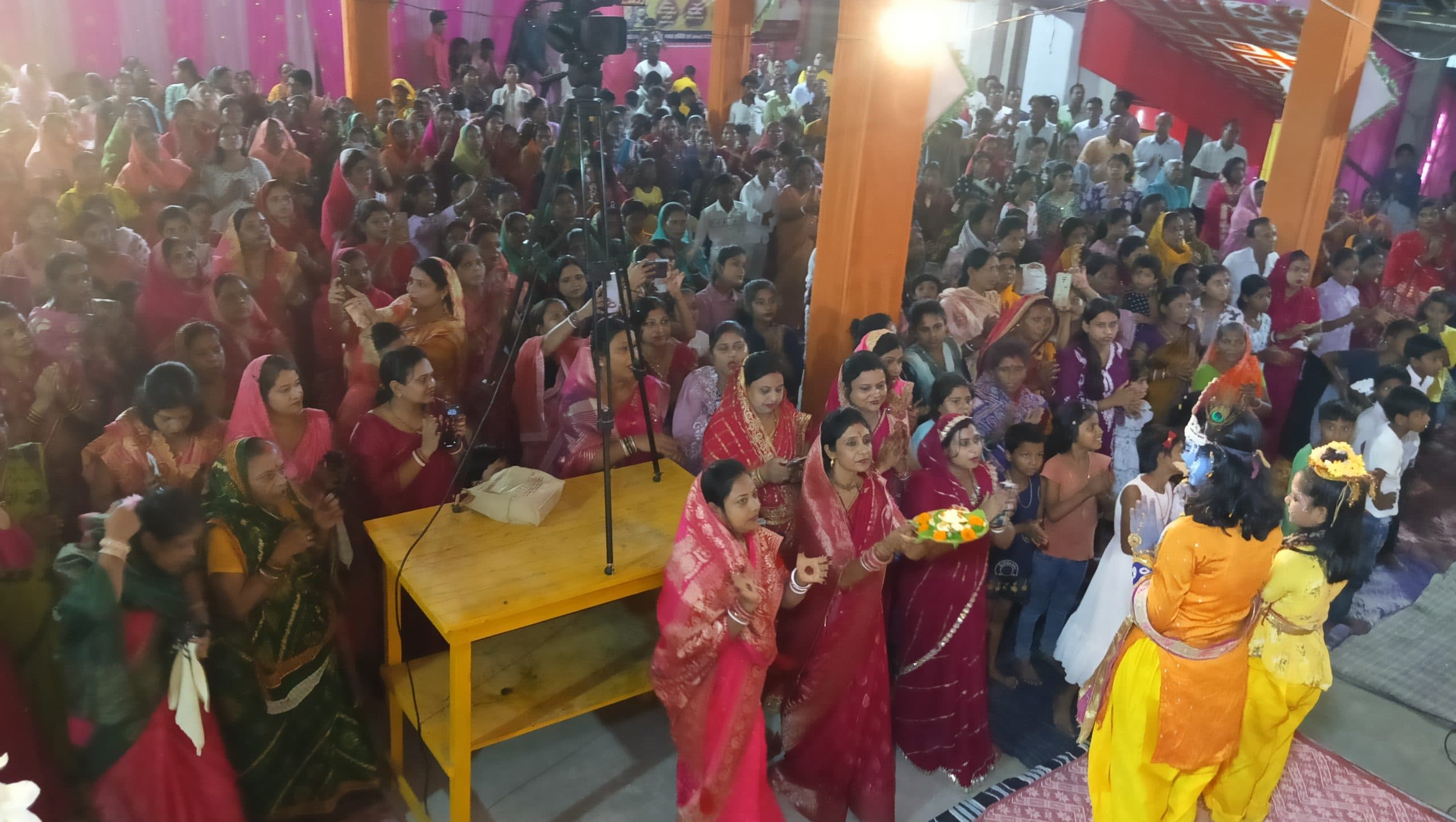 बारसोई में धूमधाम से मनायी गयी श्रीकृष्ण जन्माष्टमी