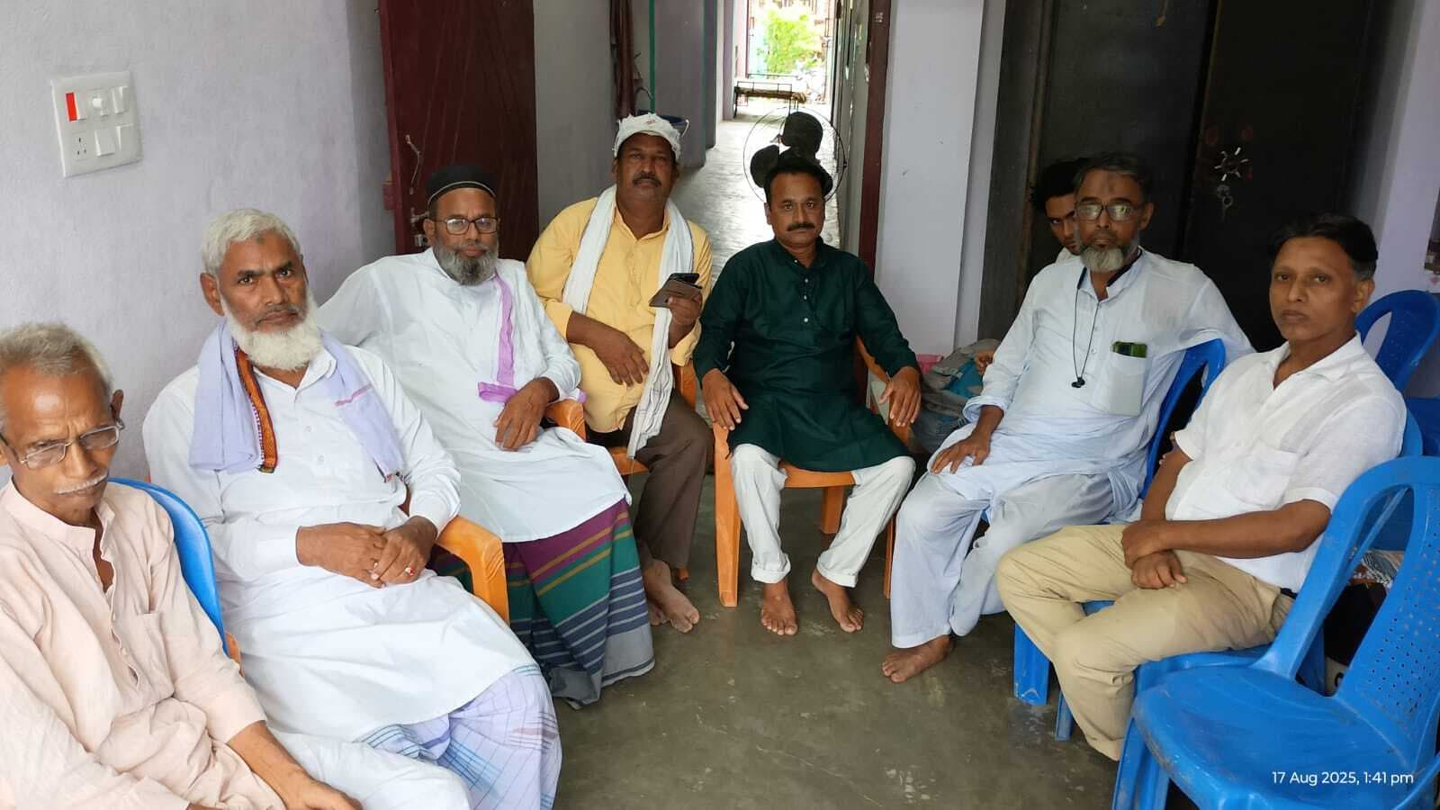 Madhubani News : इदरीशी दर्जी समुदाय की बैठक में शिक्षा पर दिया बल