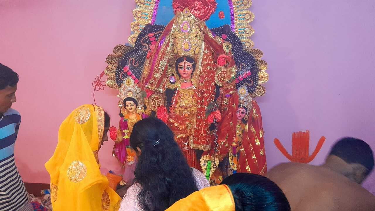 चितरा में धूमधाम से हुई मां मनसा की वार्षिक पूजा