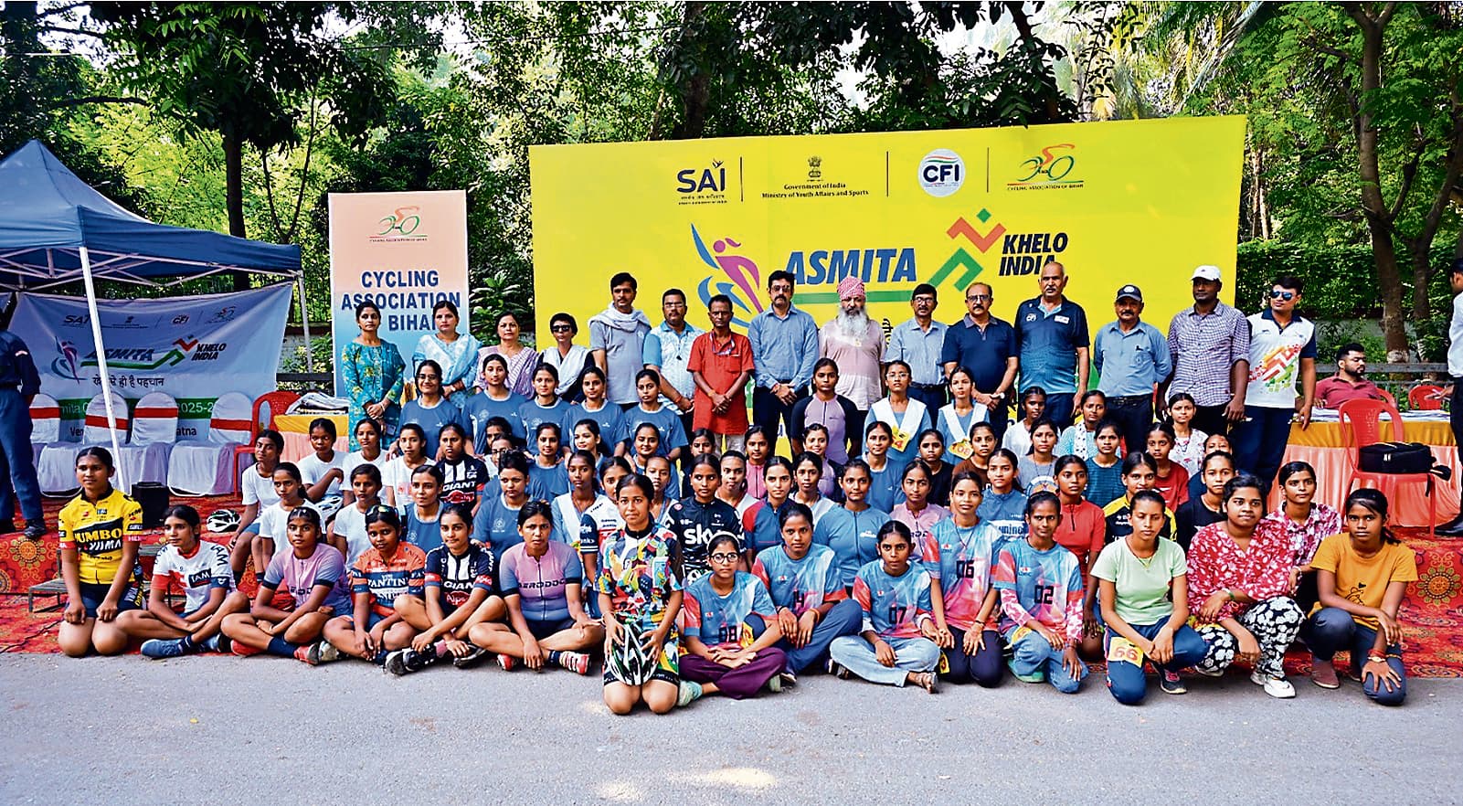 महिला सिटी रोड साइकिलिंग में बेबी और गुड़िया चैंपियन