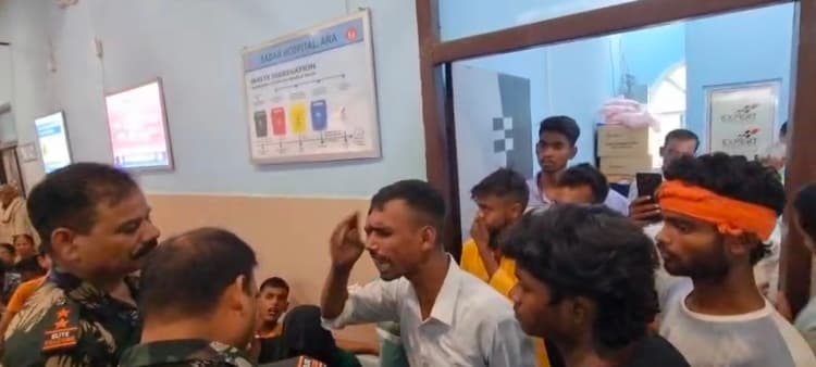 इलाज कराने आयी महिला की सदर अस्पताल के इमरजेंसी वार्ड में मौत, हंगामा