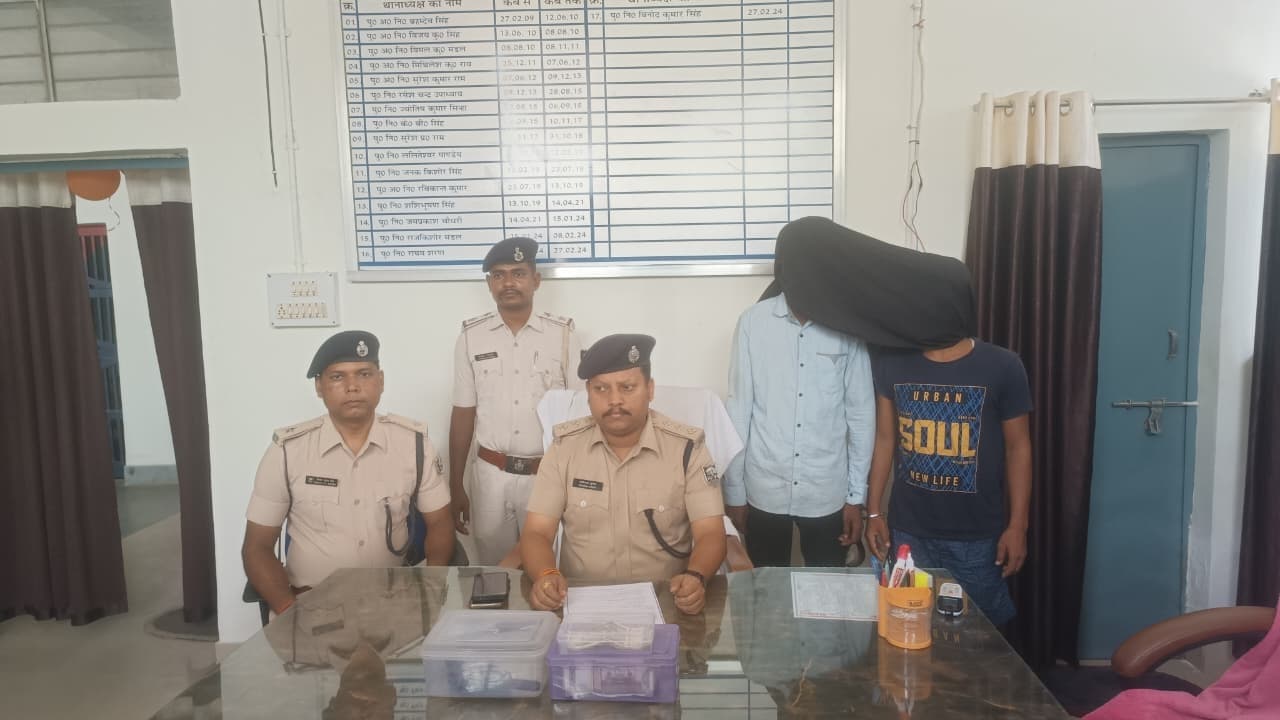 सीएसपी संचालक से लूटकांड का 72 घंटे में हुआ खुलाशा, दो अपराधी गिरफ्तार