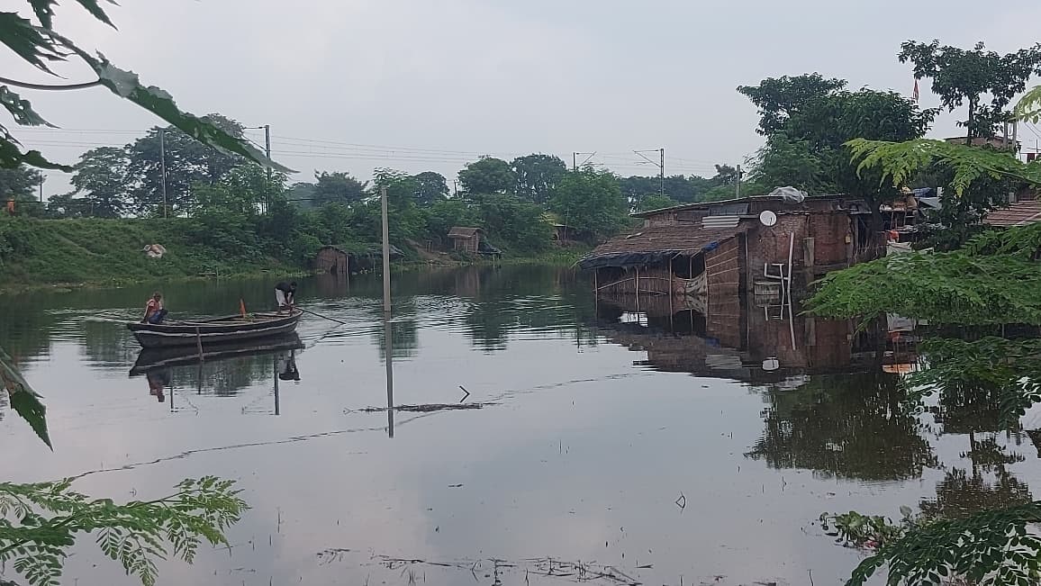 जलजमाव से बढ़ रहा है संक्रमण फैलने का खतरा