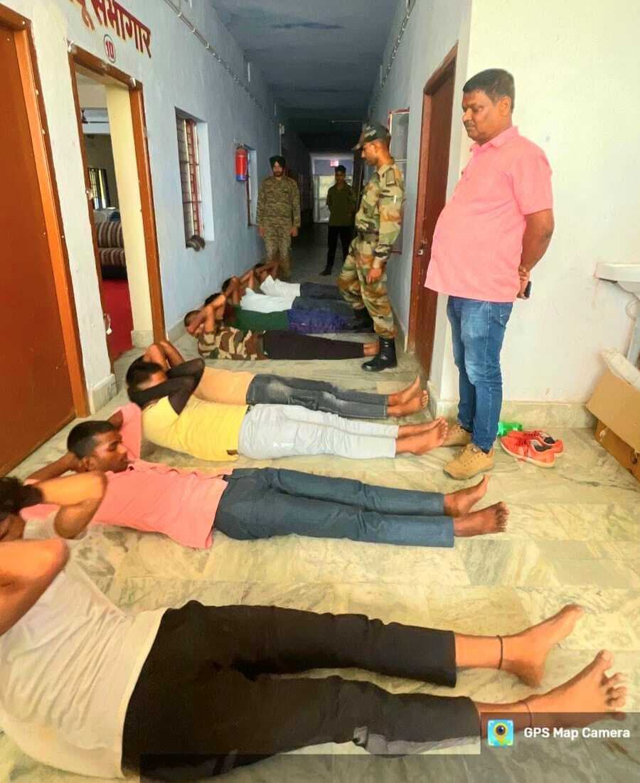 छात्र-छात्राओं का एनसीसी में हुआ नामांकन