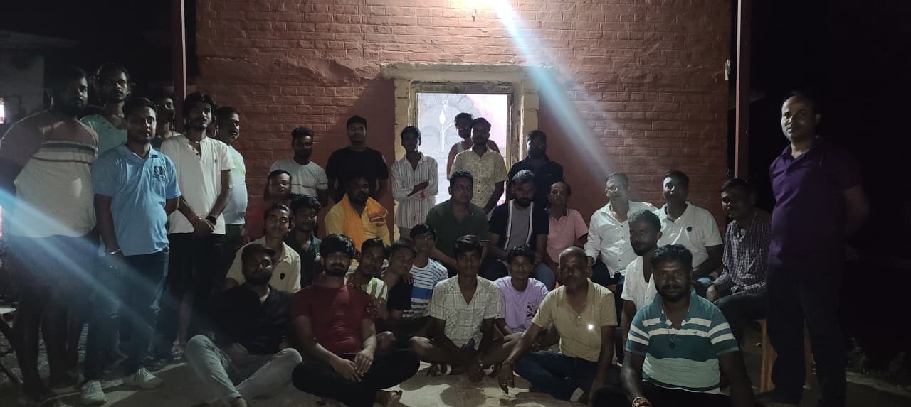 दुर्गा पूजा समिति सदस्यों की हुई बैठक