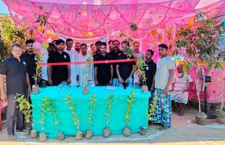 को-केयर फाउंडेशन के तत्वावधान में पौधरोपण महोत्सव आयोजित