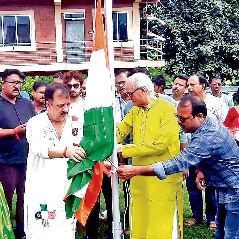 नदिया के कुछ हिस्सों में 18 अगस्त को मना स्वतंत्रता दिवस