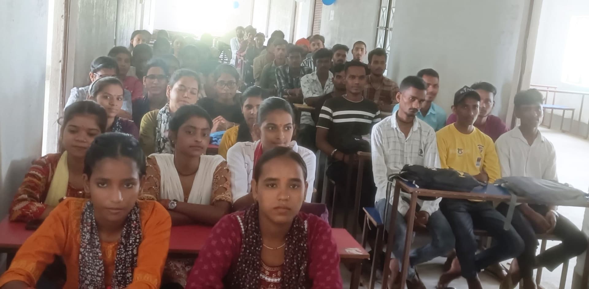 इंद्रा परशुराम सिंह महाविद्यालय में बीए में नये सत्र की पढ़ाई शुरू