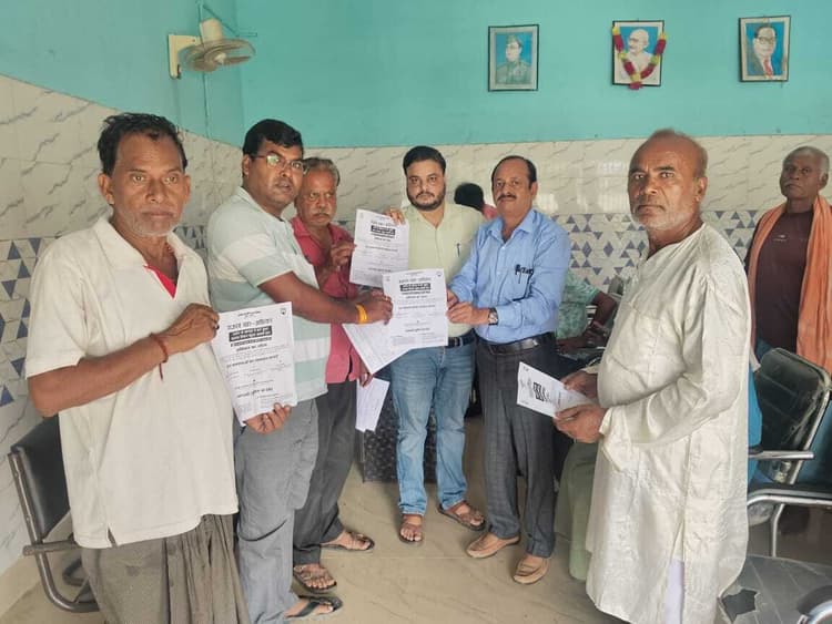 राजस्व महाअभियान को लेकर छोहार पंचायत में लगा शिविर