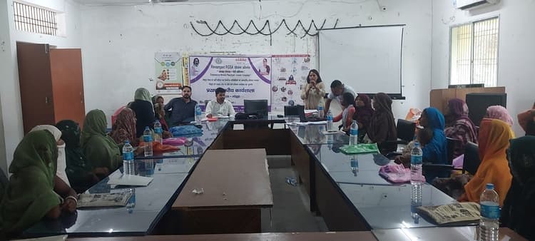 महागामा में महिला जनप्रतिनिधियों के लिए कार्यशाला शुरू