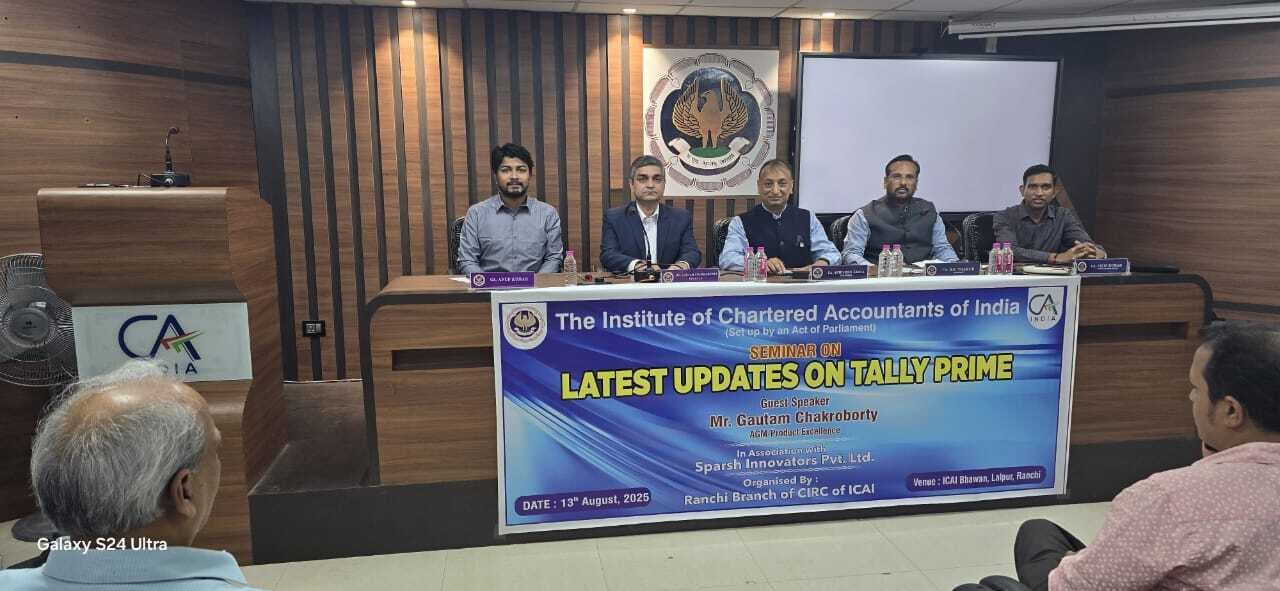 Ranchi News : दुबई और अबू धाबी जैसे शहरों में सीए के लिए असीम संभावनाएं : सीए शैलेश