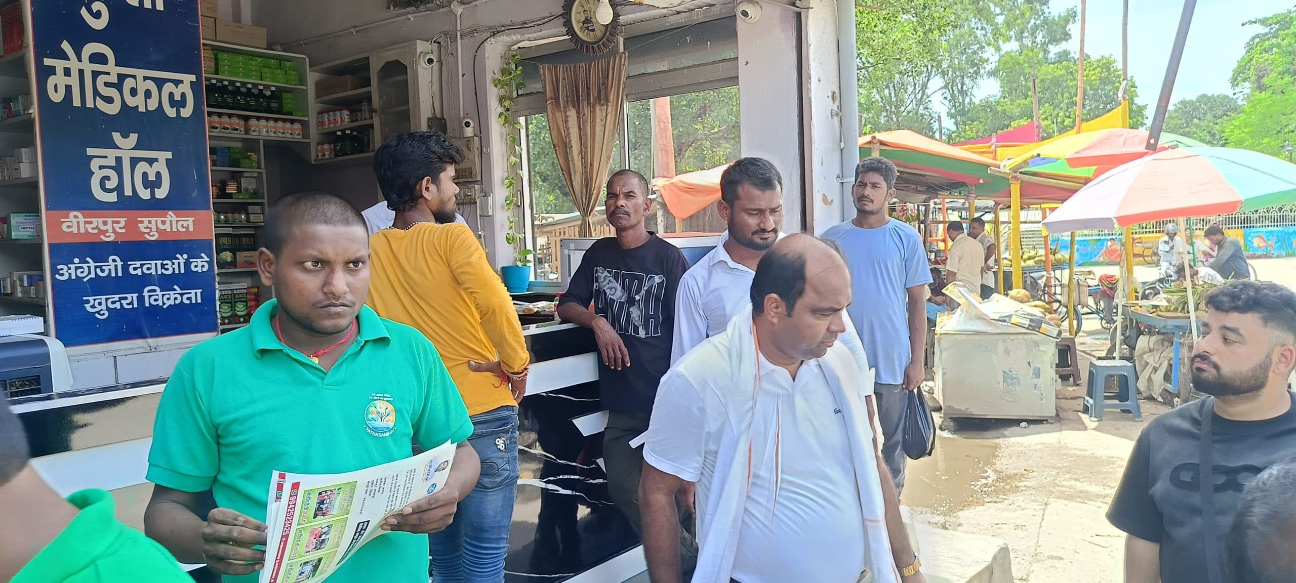 छातापुर विधानसभा में बदलाव की जरूरत : संजीव