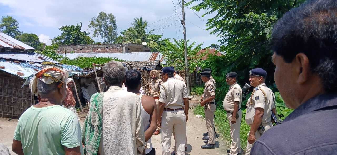 बालक हत्याकांड का एसपी ने किया निरीक्षण