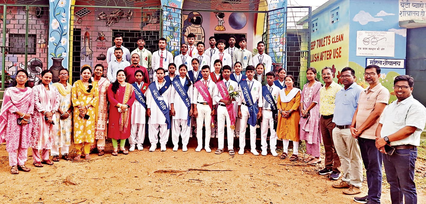 Chaibasa News : जगन्नाथपुर राजकीय रस्सेल प्लस टू उच्च विद्यालय में बाल संसद गठित