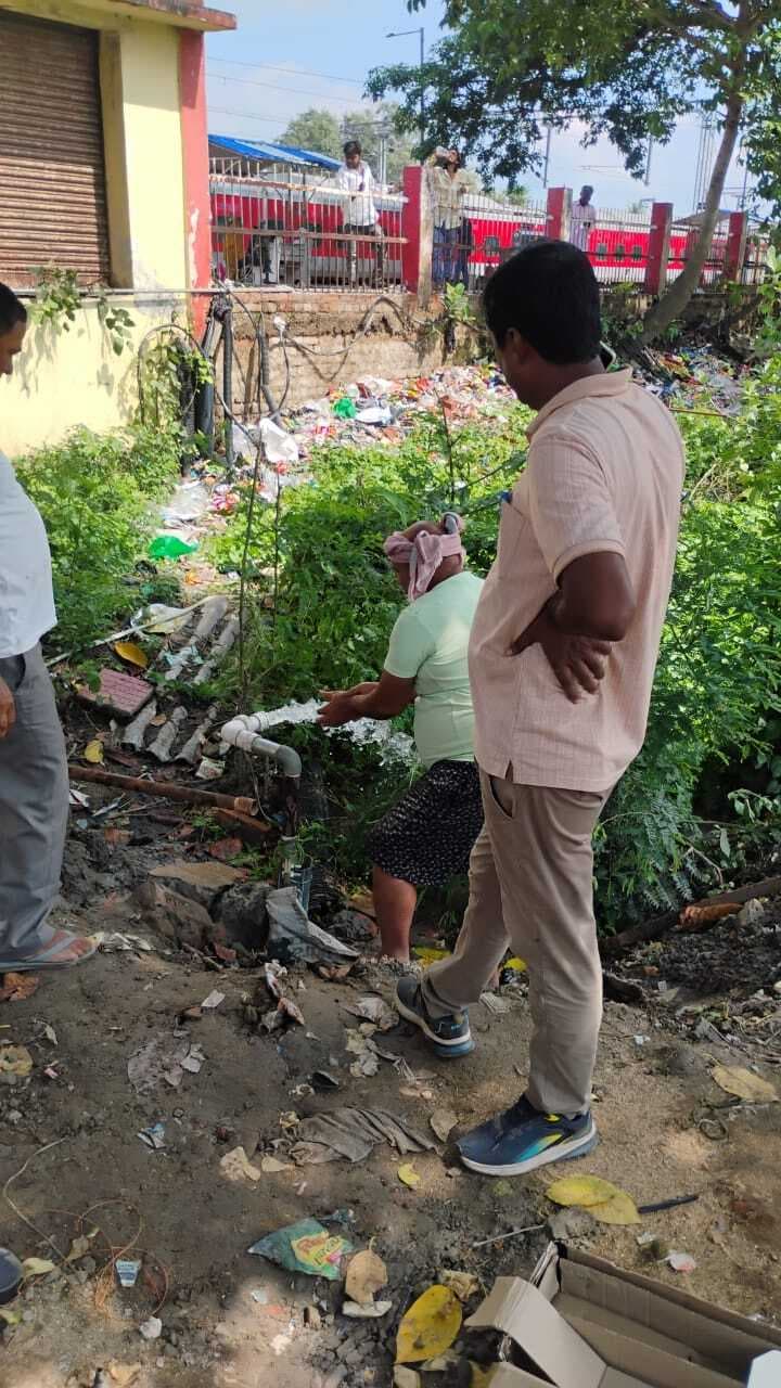 डीआरएम के निर्देश पर सुपौल स्टेशन पर बहाल हुई पानी की आपूर्ति