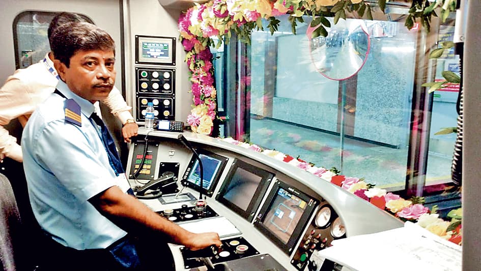 गौरव का पल, जीवनभर रहेगा याद : मेट्रो चालक