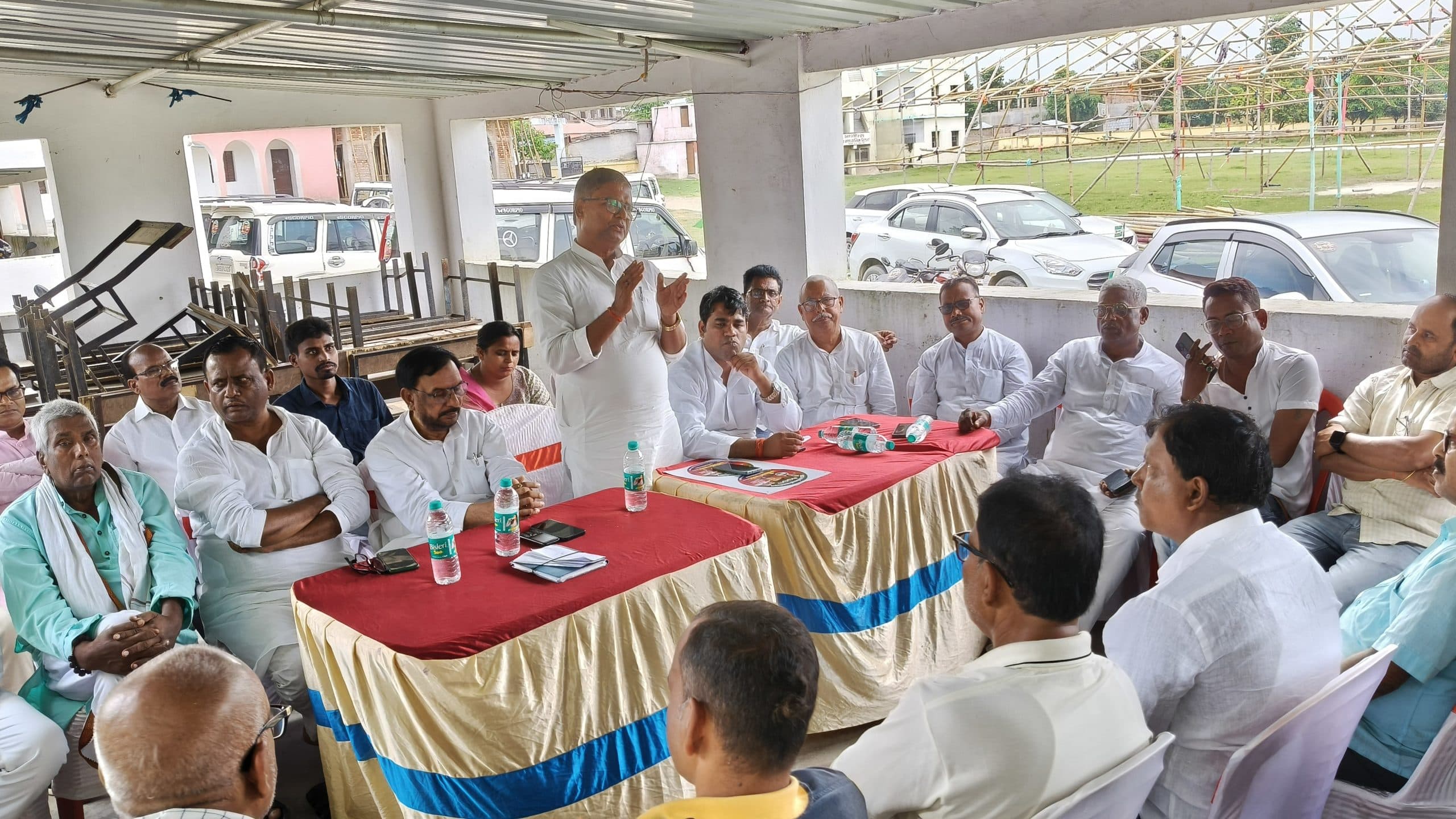 एनडीए कार्यकर्ता का सम्मेलन पिपरा में 28 को, तैयारियों को लेकर बैठक