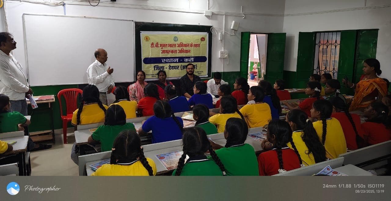 कार्यशाला में टीबी के लक्षण व बचाव की दी जानकारी